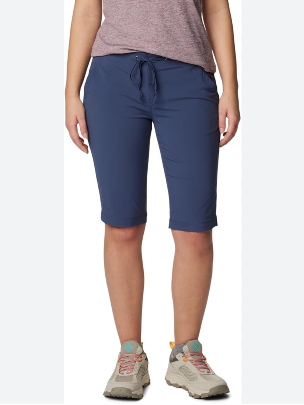 COLUMBIA Omni-Shield Advanced Repellency Mid-Length Shorts size 4